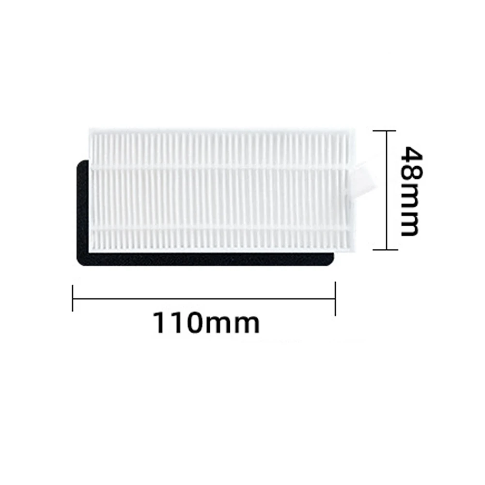 4 buah Filter HEPA dapat dicuci untuk Xiaomi Lydsto G2 Robot penyedot debu suku cadang Filter pembersih rumah tangga