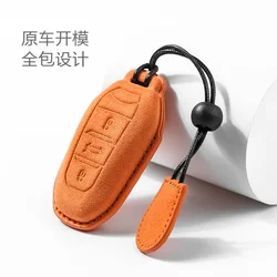 가죽 자동차 원격 키 케이스 커버 쉘, 푸조 308 408 508 2008 3008 4008 5008 시트로엥 C4 C4L C6 C3-XR 피카소 DS3 DS4 DS5