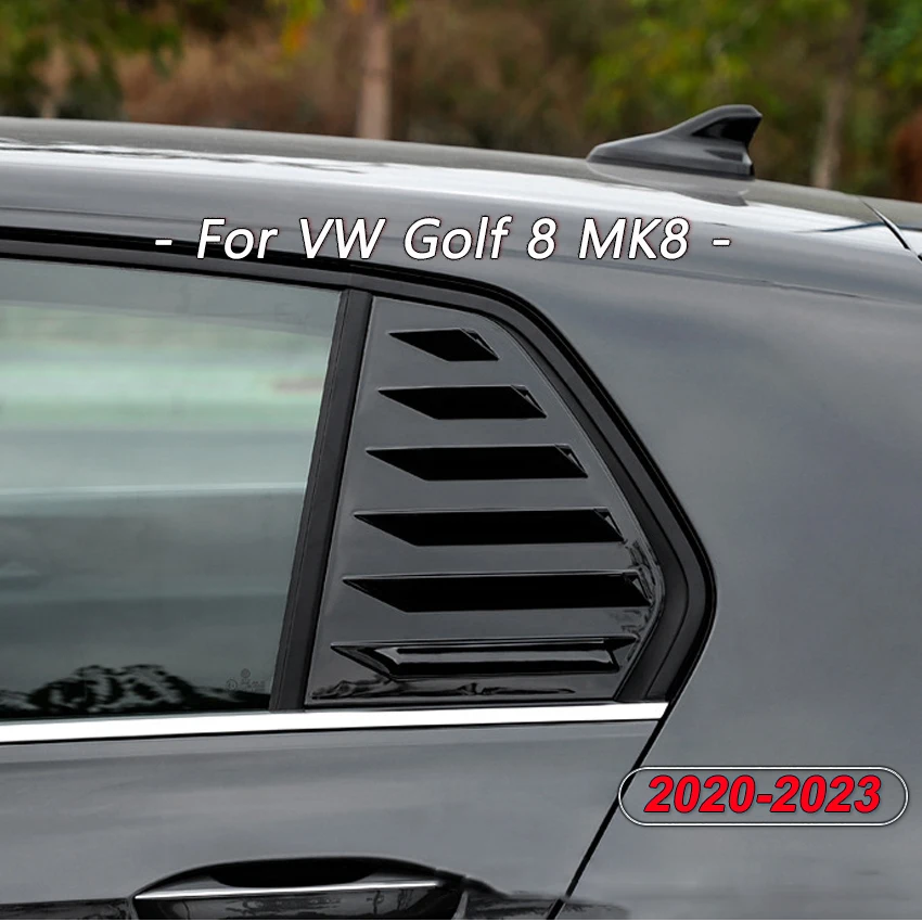 

Sport Tuning Accessories Sticker Modified Rear Window Shutter Cover Trim For Volkswagen VW Golf 8 MK8 2020-2023 Side Body Kit
