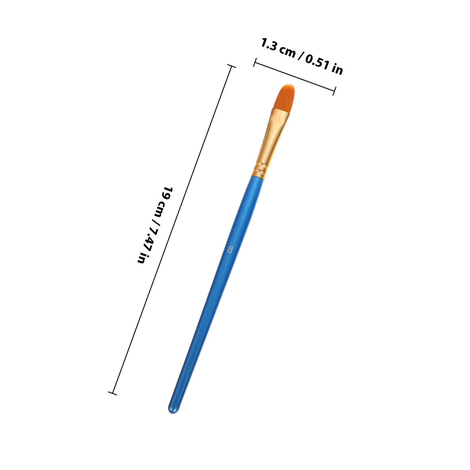 10 pçs conjunto de escova de pintura profissional cabelo náilon durável leve para aquarela guache acrílico pintura a óleo ferramenta estudante