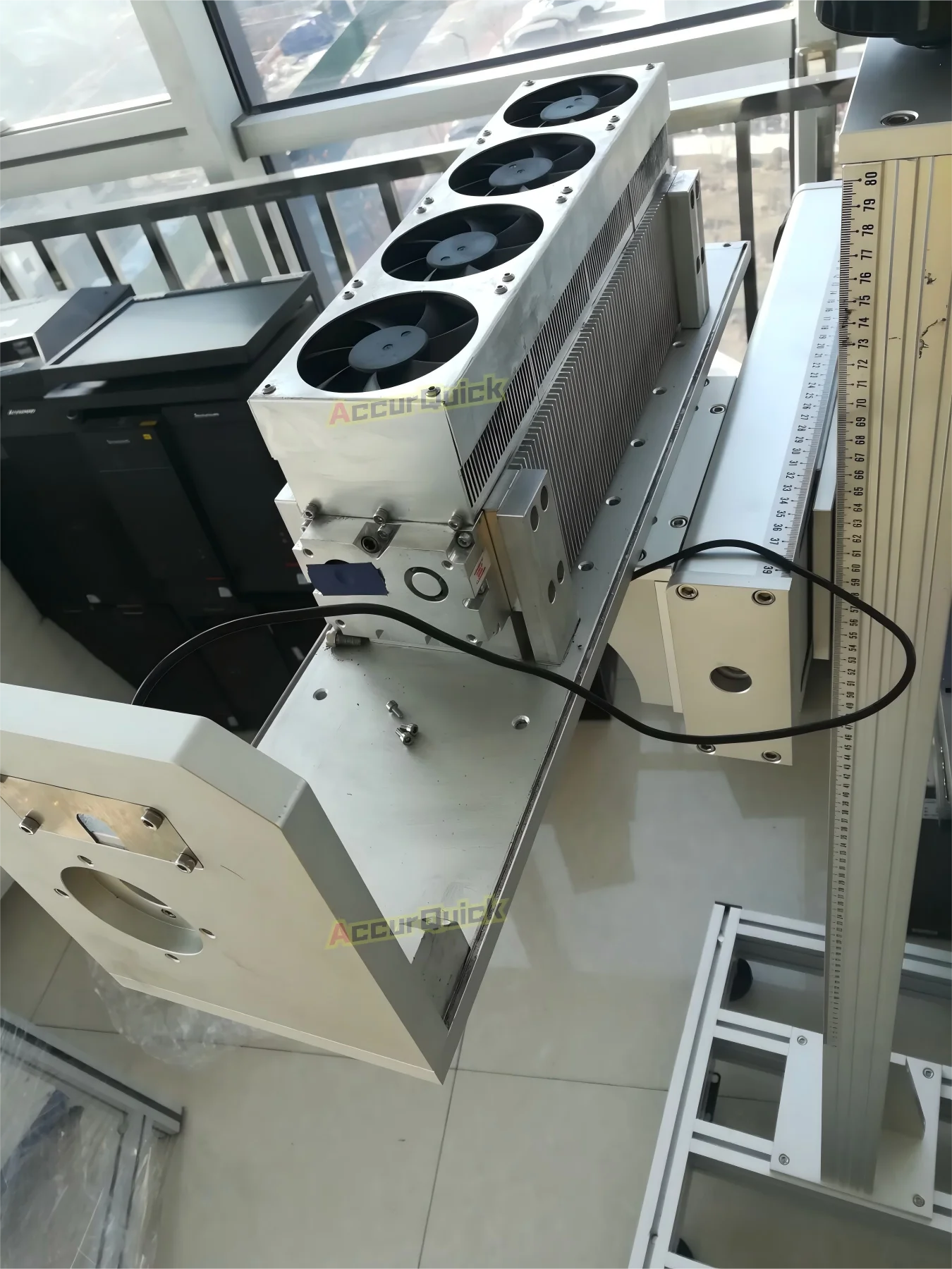 

AccurQuick Laser 30W 40W 60W 100W Nonmetal DAVI SYNRAD RF Laser Marker Engraver