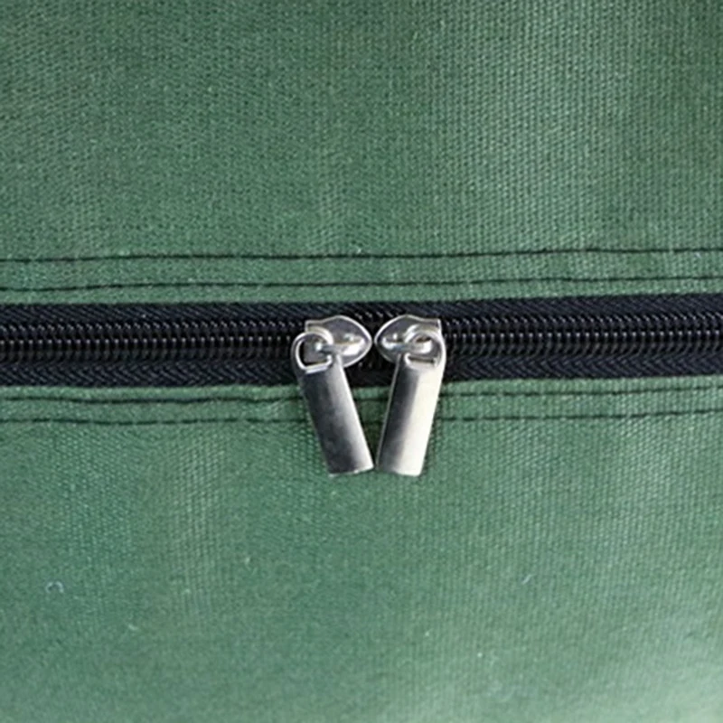 Tas penyimpanan kanvas tas Duffle Organizer tas untuk penyimpanan bergerak hemat ruang hitam tahan lama mudah digunakan Bags