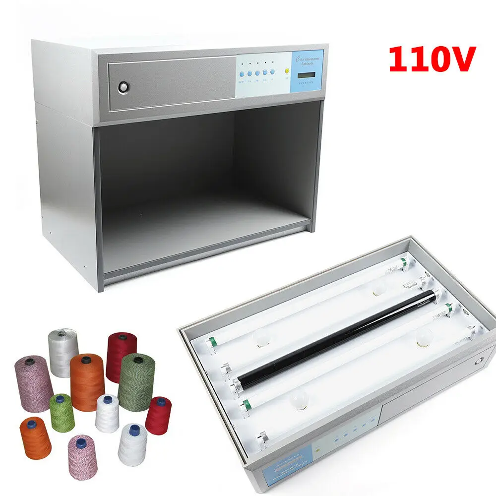Fabric Color Assessment Cabinet Sources Color Assessment Light Color Matching 110V