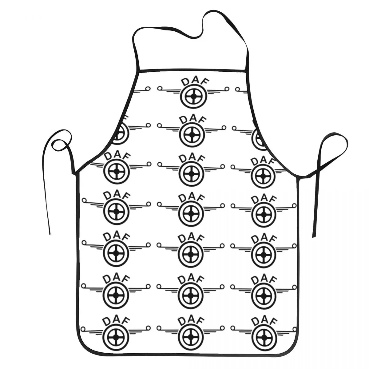 Daf Truck Logo Vector Design Aprons Chef Cuisine Tablier Waterproof Bib Kitchen Cleaning Pinafore for Women Men Gardening