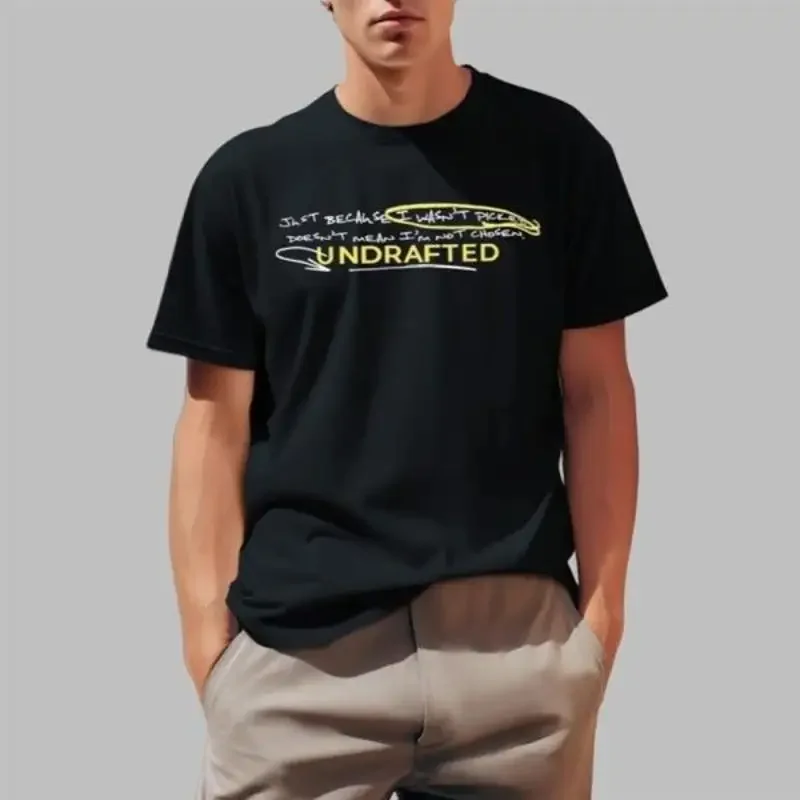 Ryan Clark Just Because I Wasn Äôt Picked Doesn Mean Äôm Not Chosen Undrafted Sh T shirt