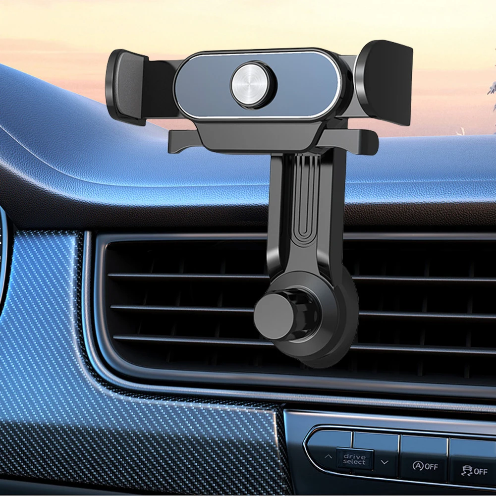 Universal Car Phone Holder Stable Car Phone Mount 360° GPS Support Car Air Vent Cell Phone Bracket Clamp for iPhone for Xiaomi