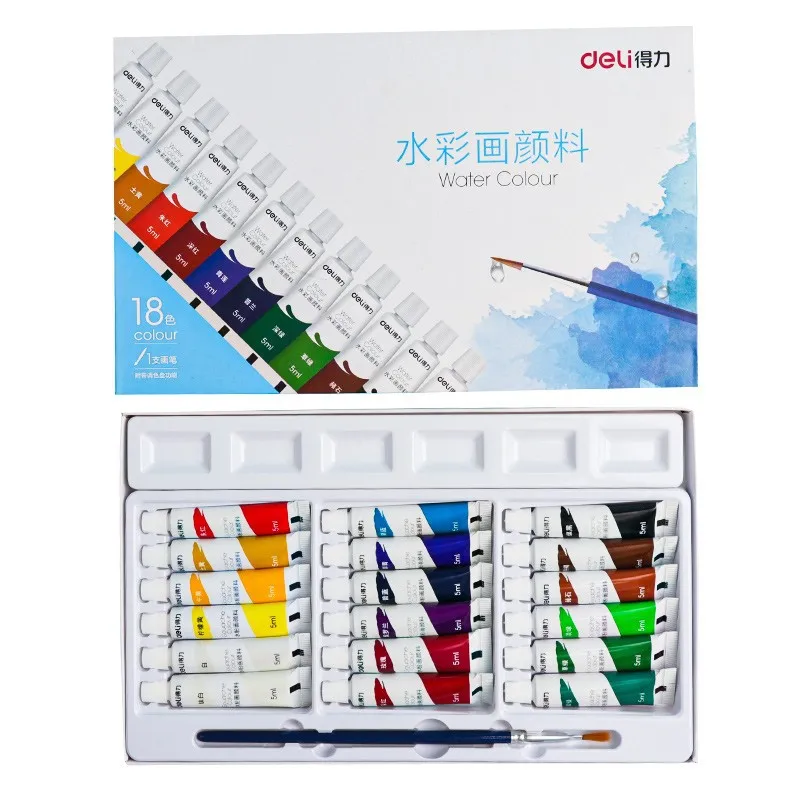 

8-grid color box, 15 style color box, mini watercolor paint box