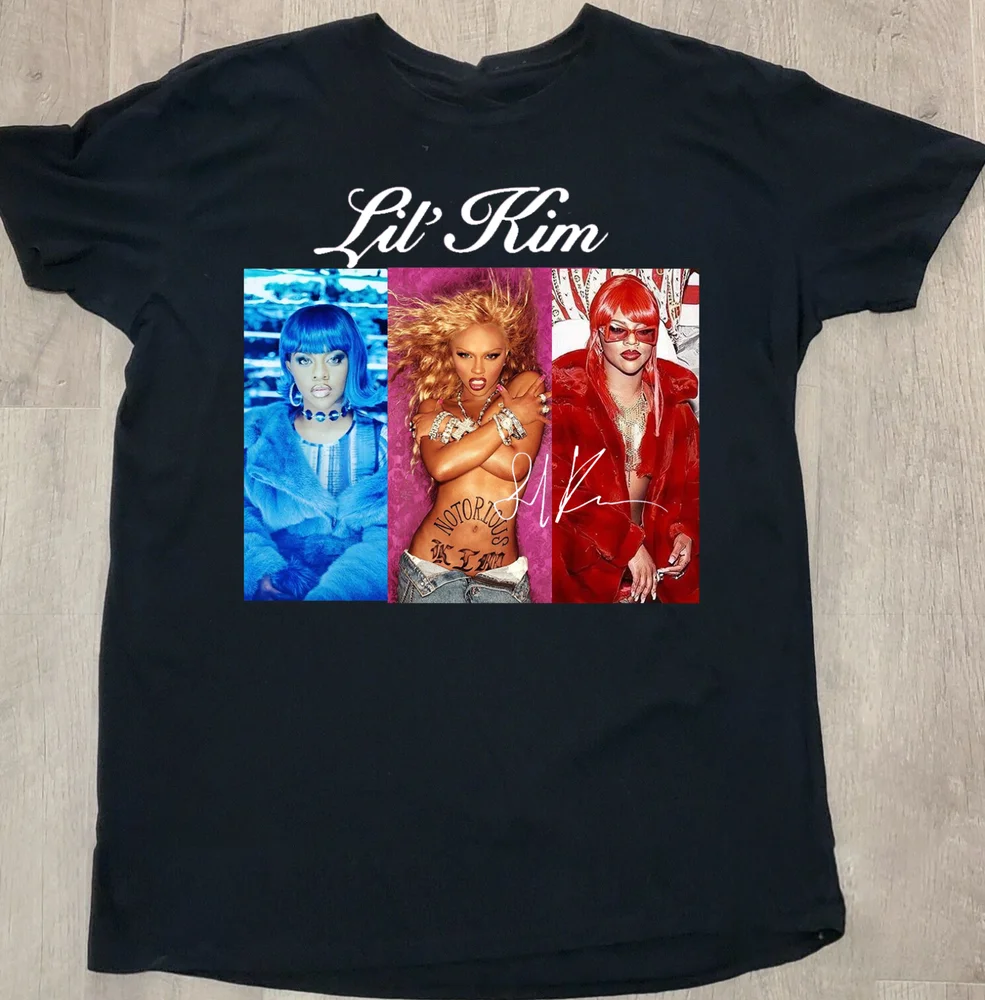 

Lil Kim Signature For Unisex Black Tee Unisex T-shirt