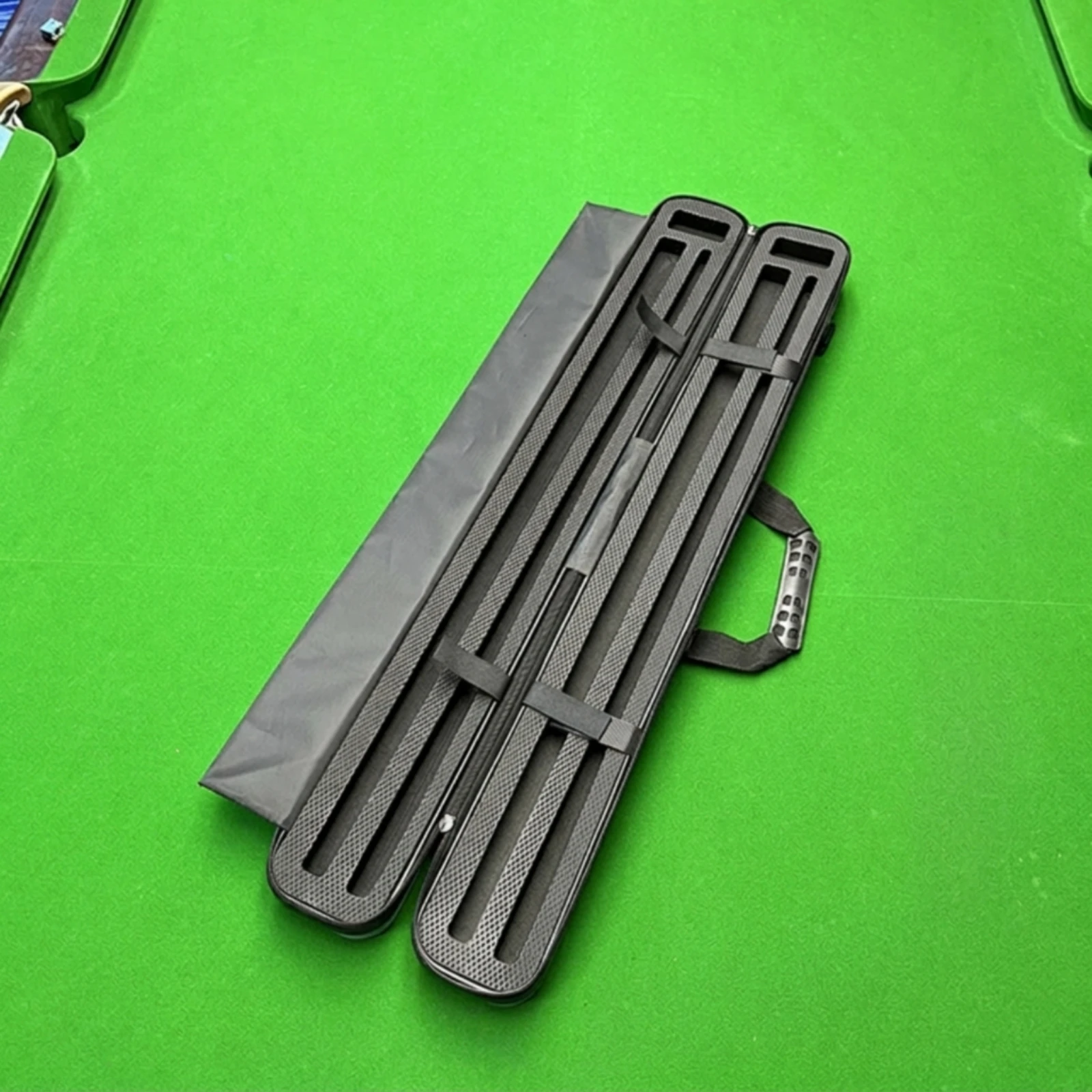 調節可能なショルダーストラップ付きスヌーカーキューキャリーケース、軽量スポーツ収納ホルダー（ビリヤードゲーム用）