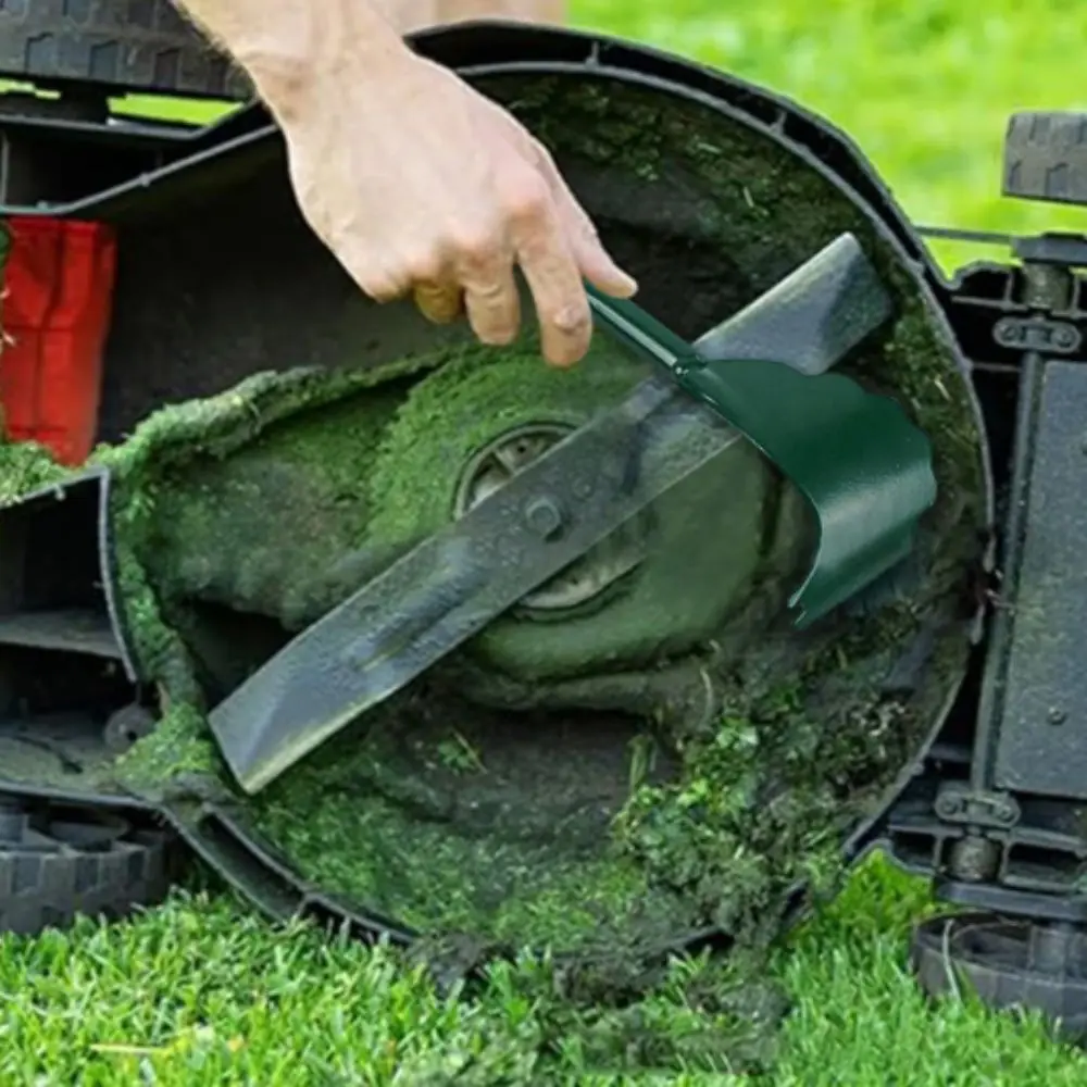 Heavy Duty Lawn Mower Cleaning Tool 1 Piece Iron Construction Garden Scraper Kit Garden Tool Lawn Mower Cleaner Trimmer Cleaning