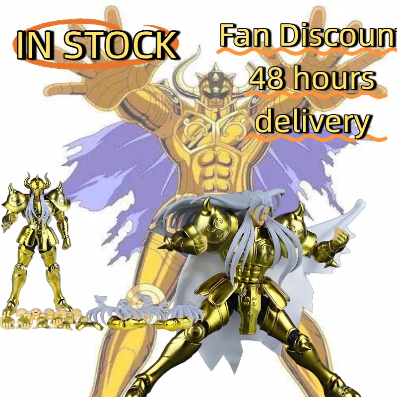 

（IN STOCK）MST Model Saint Seiya The Lost Canvas (LC) - Gold Saint Taurus Hasgard Die-cast Action Figure