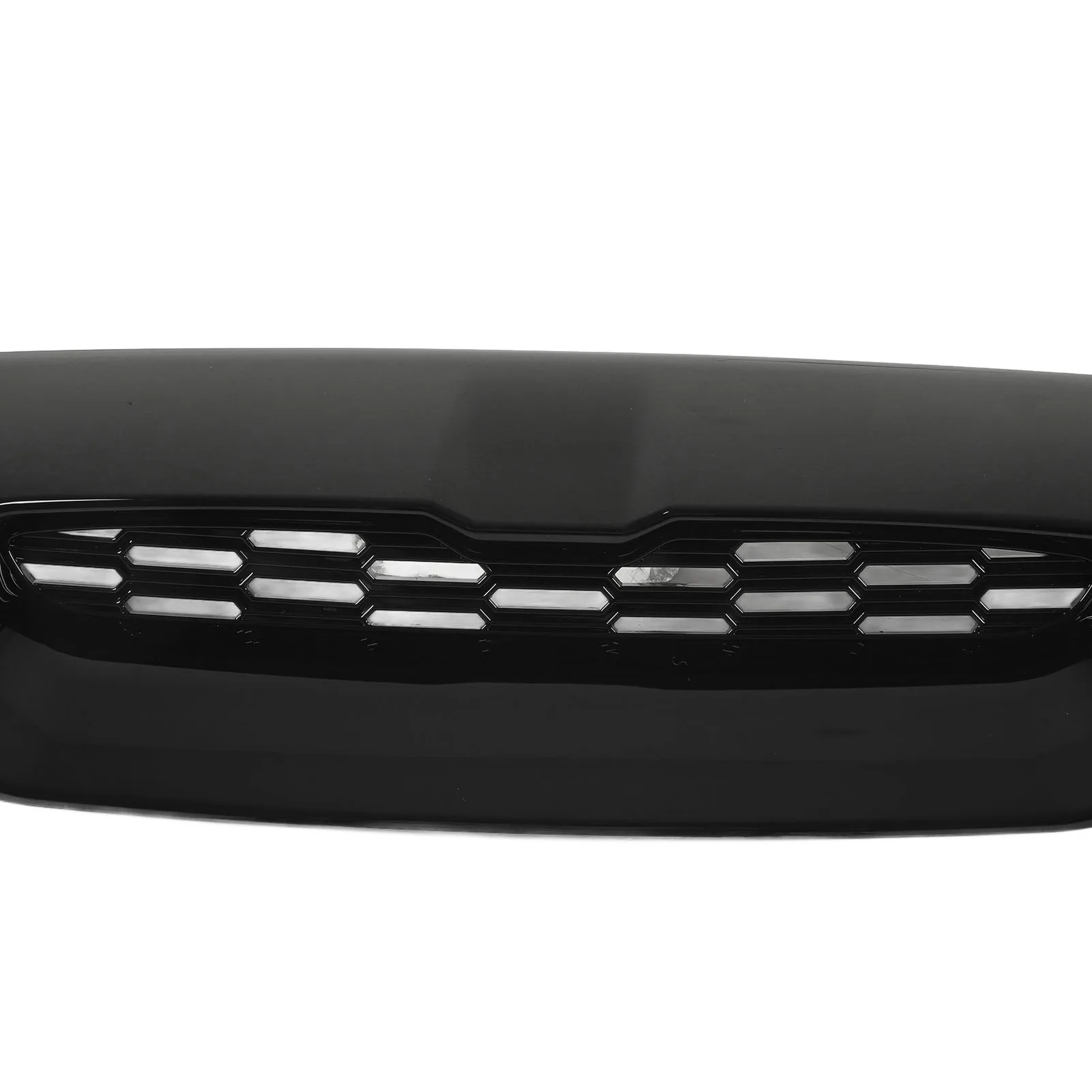 2 قطعة غطاء المحرك الأمامي تنفيس الكسوة مشرق الأسود منفذ الهواء غطاء استبدال لكوبر S R56 R55 R57 R58 R59 #5