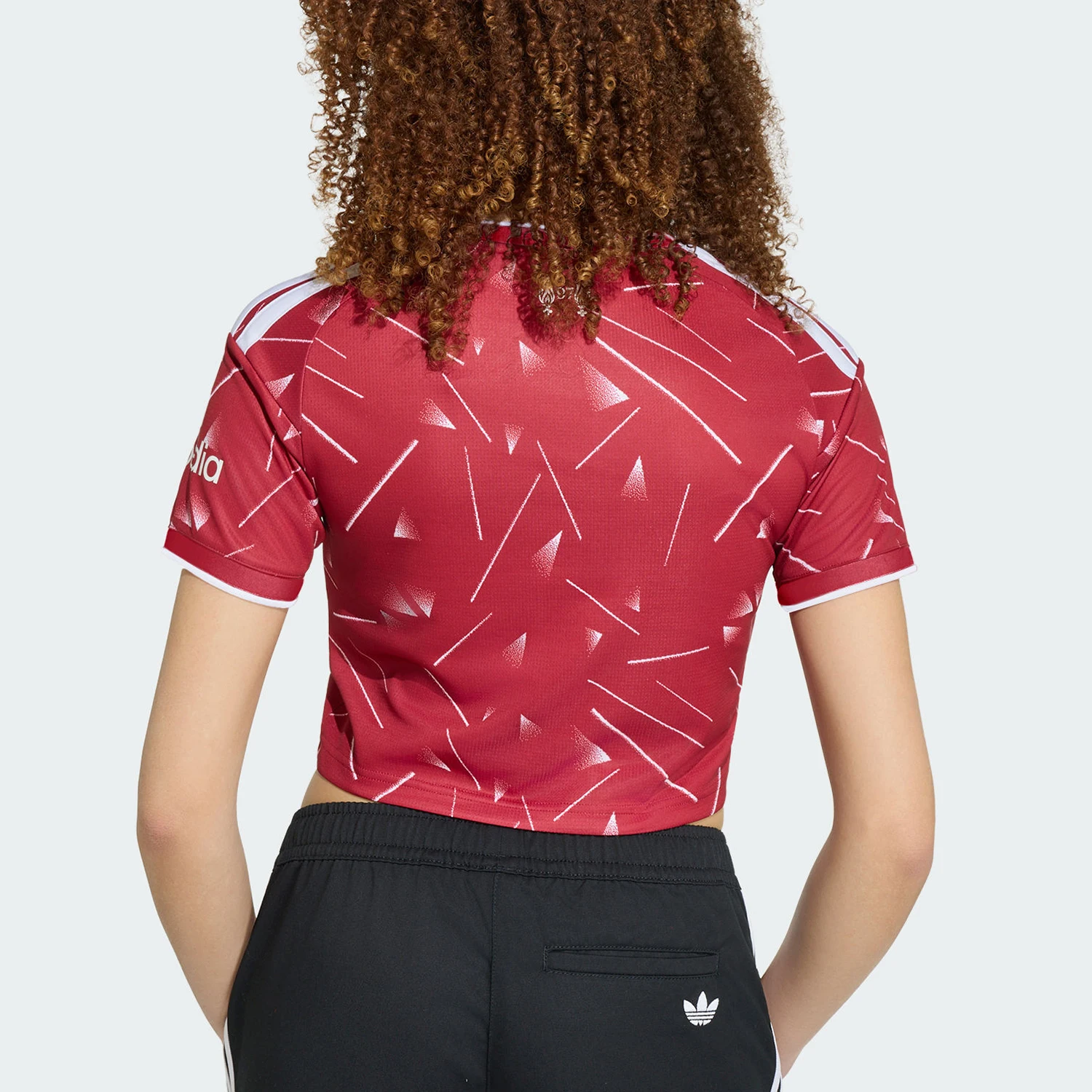 Adidas genuine summer women's home fan edition short sleeved jersey T-shirt KB8260
