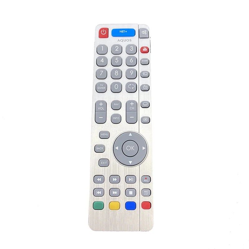 

Replacement Remote Control For Sharp Aquos RF Smart LED TV Remote Control Youtube And NET+ Buttons