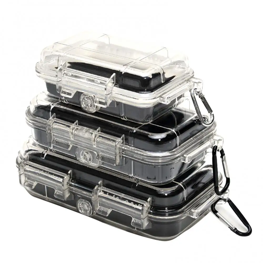 Waterproof Case With A Ring Sealed Safety Hard Case  Shockproof Storage Box Outdoor Camping Water Proof Hard Carry Case Bag