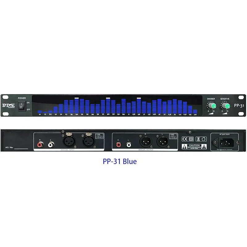 PRIJS PP-31 Digitale spectrumanalysator LED-display Balans Muziek Audio Spectrumanicator Versterker Board Niveau VU-meter