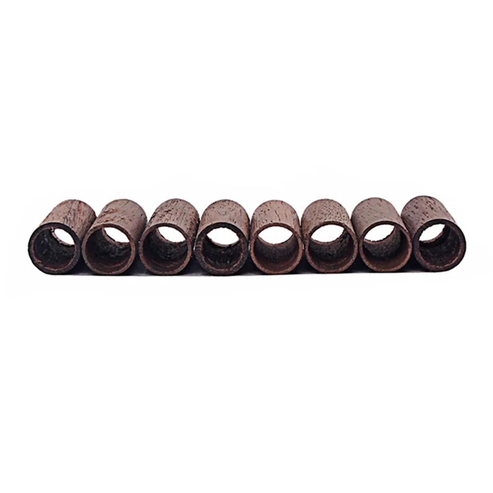 

8Pcs Rosewood Guitar Truss Rod Tube Cover Nickle Plated Replacement for Electric Guitar Pickup Slug Rods Parts
