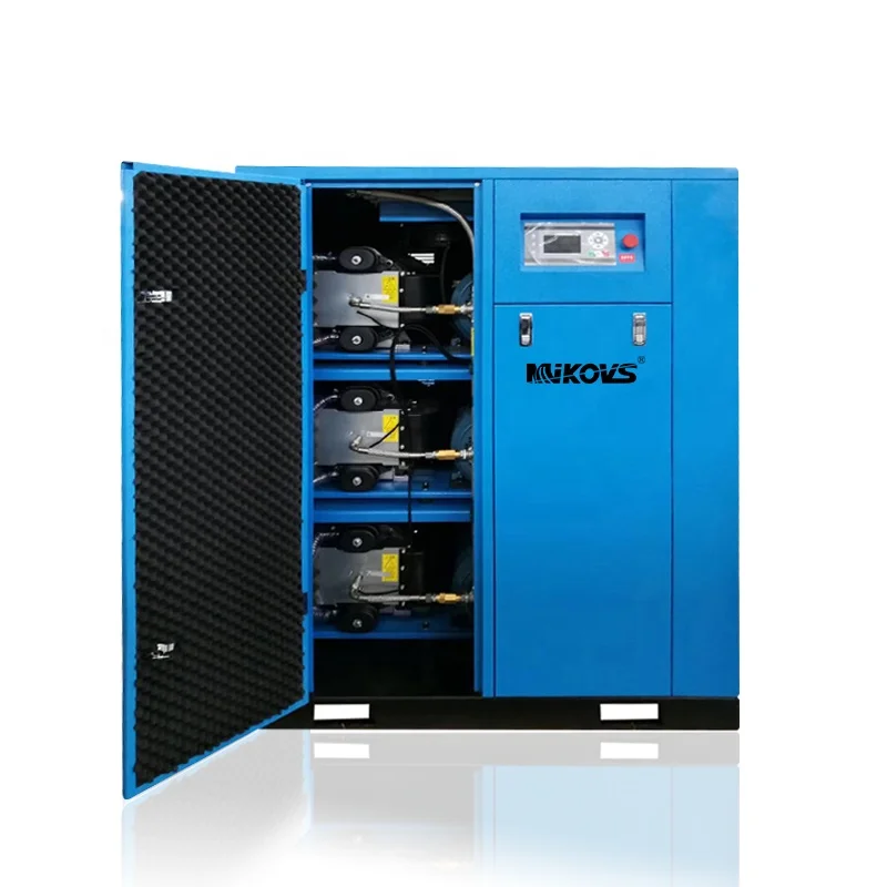 Japanese Technology 11KW 15HP All in One 100% Oil Free Scroll Air Compressor With Air Receiver Dryer and Filters