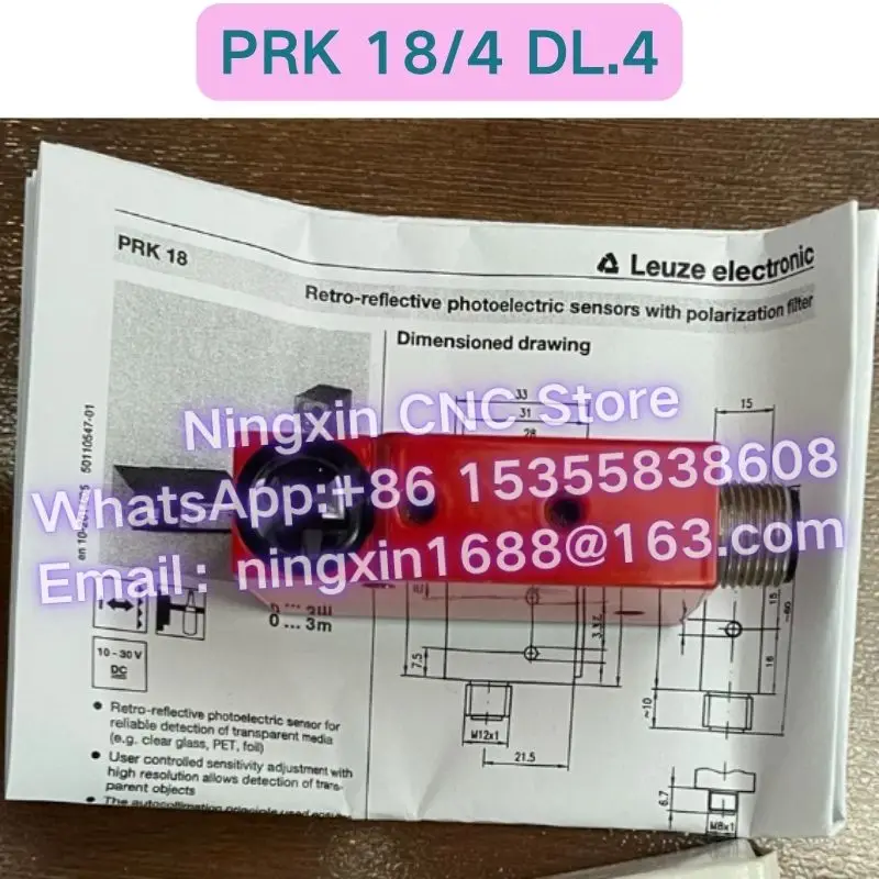 Brand new original PRK 18/4 DL.4 50080153 sensor Fast delivery