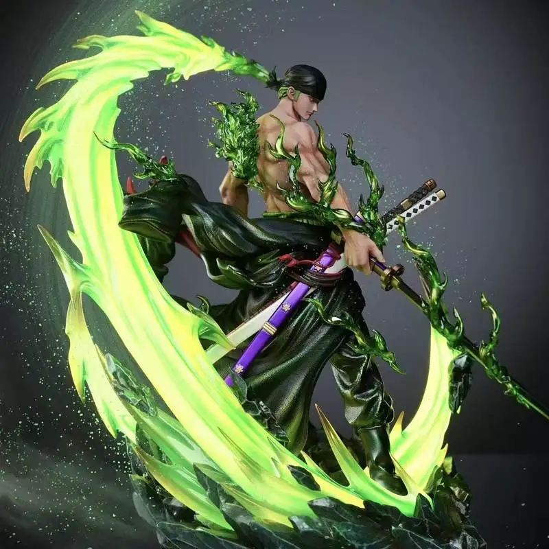 

Фигурка Roronoa Zoro Gk, аниме-статуэтка с эффектом дракона, коллекционная модель, украшение для рабочего стола, подарок для взрослых фанатов и коллекционеров