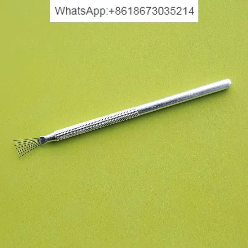 1PC 10Pcs Fabric Burr Effect Finger Plucker for Silk Sharp Tool Flower Making Gadget Ironing Device Handmade DIY Pet Brush