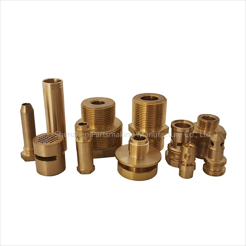 مكونات النحاس/البرونزية المُشكلة باستخدام الحاسب الآلي - خدمة الخراطة/الطحن/الحفر OEM