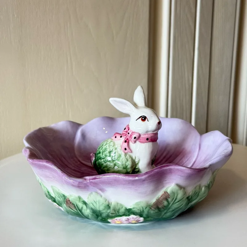 bol-decoratif-en-ceramique-vintage-en-forme-de-lapin-recipient-de-rangement-en-forme-de-fleur-bol-a-fruits-assiette-de-rangement-decoration-de-la-maison-decoration-de-table-a-manger