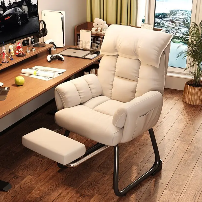 AOLIVIYA Gaming Chair Gamer Computer Chair Office Desk Chair Bow Ergonomic Dorm Backrest Comfortable Study Swivel Seat