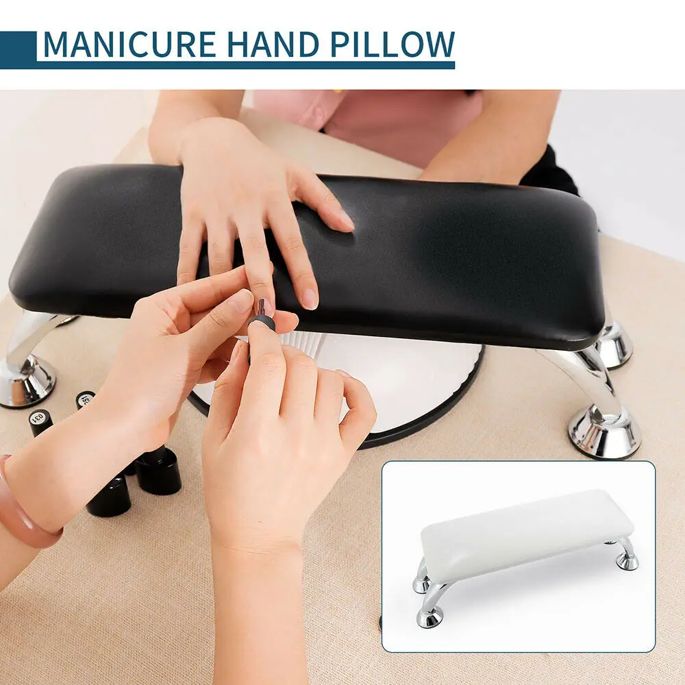 

Nail Art Leather Hand Pillow Arm Rest Cushion Support Holder Manicure Salon Tool