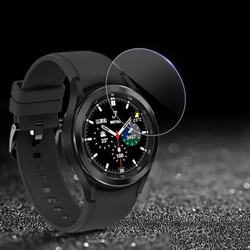 삼성 갤럭시 워치 4 40MM 44MM 워치 4 클래식 42MM 46MM, 스크래치 방지 화면 보호기, 보호 강화 유리 필름 가드