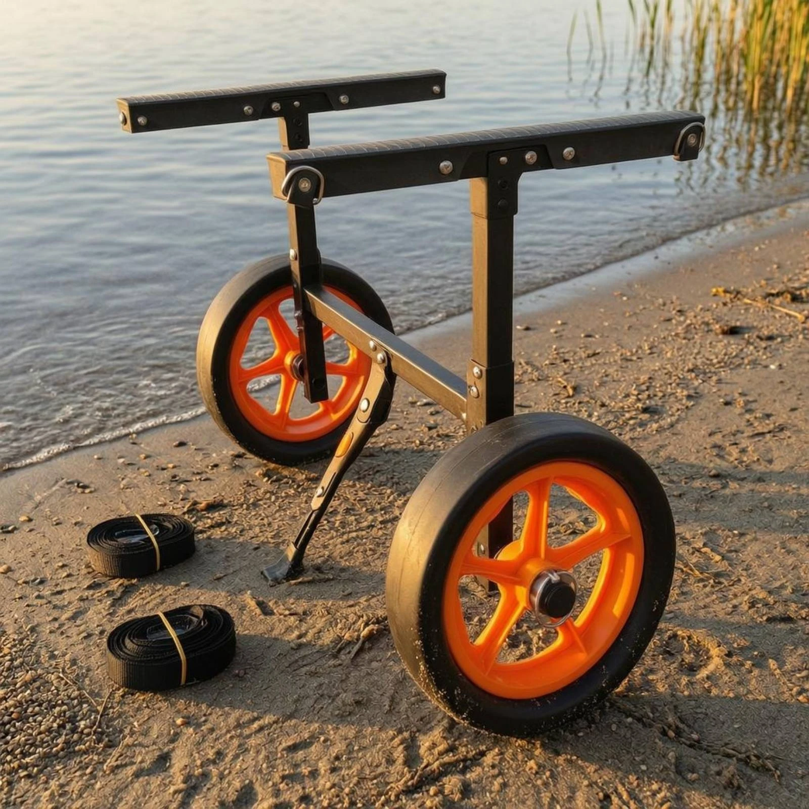 Chariot à kayak en métal avec  - Fishing Kayak Cart avis et prix