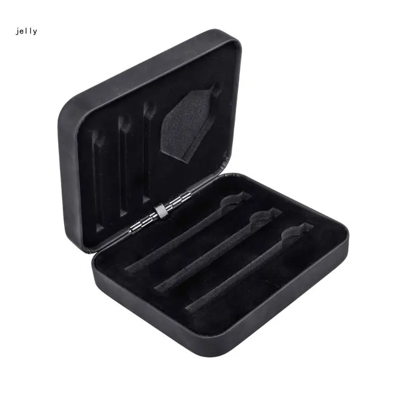 Compactly Darts Storage Solution for 3 Darts Storage Box, for Enthusiasts and Professional Foam Insert Darts Case 448C