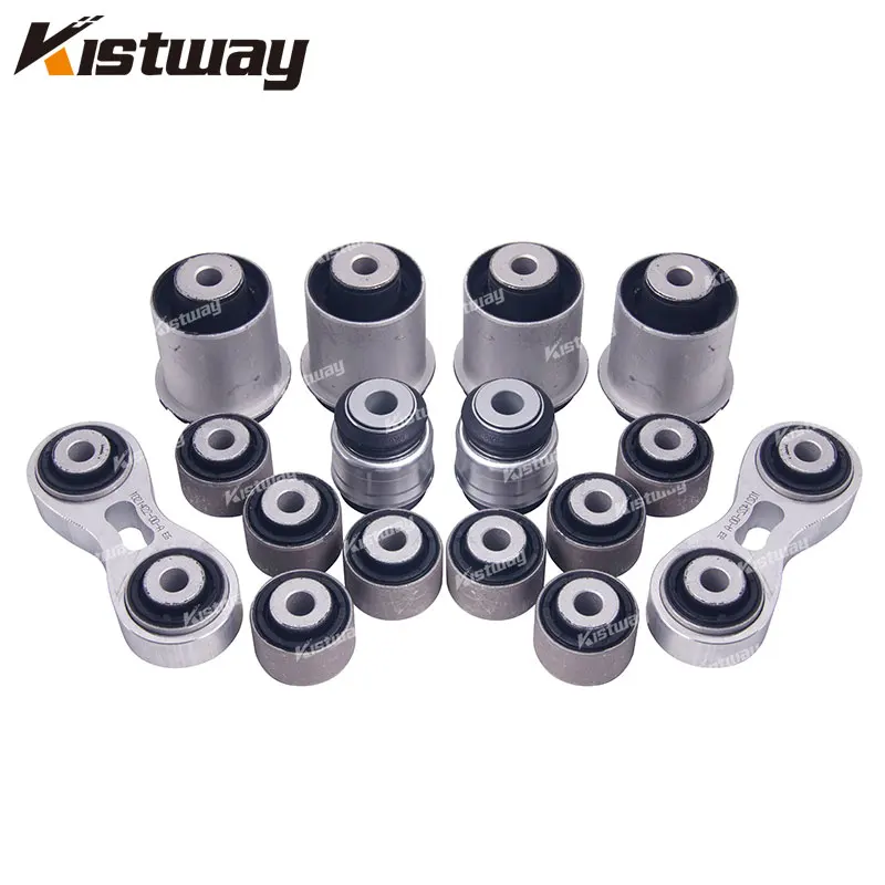 16PCS Rear Upper Lower Control Arm Bushing Kit For Tesla Model S Model X 2012-2024 1021422-00-A 1027426-00-C 1027421-00-E