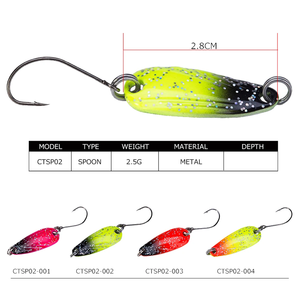 1PCS Mini 3.5g Spoon Fishing Lure 30mm Metal Jigging Lure Baits Hard Fishing Tackle Crankbait Jig Swimbait Pesca