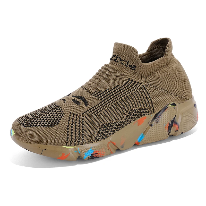 

Новые мужские и женские весенне-осенние лоферы большого размера, дышащая повседневная спортивная обувь, модный и удобный теннис.