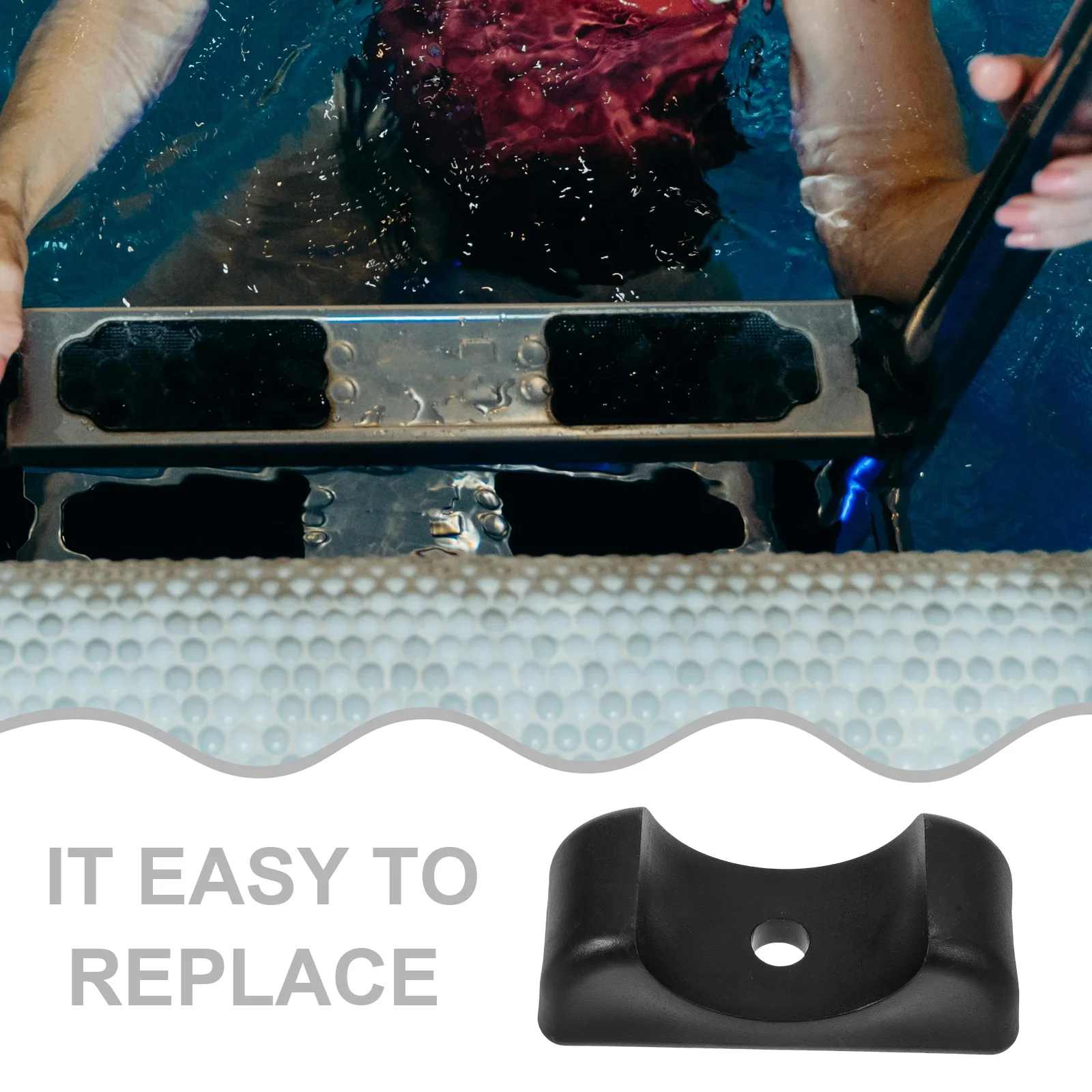 

Non-Slip Step Replacement Plastic Swimming Anti-Slip Ladder Replacement Part Ladder Weight Supplies Pool Accessories For