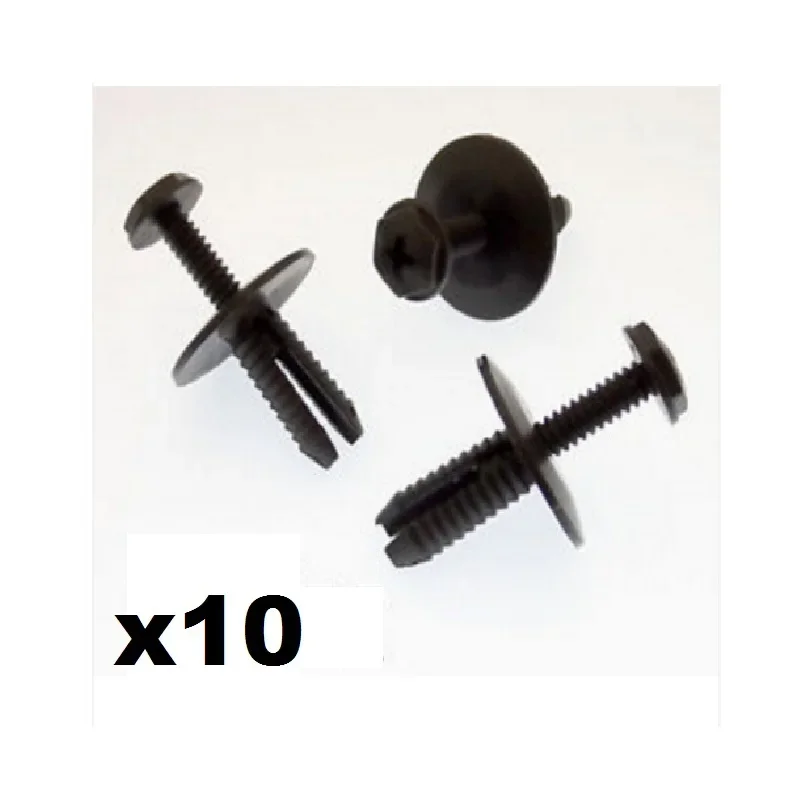 

10x For BMW Screw Fit Plastic Rivet Clip for Side skirts & Rocker Covers Mouldings