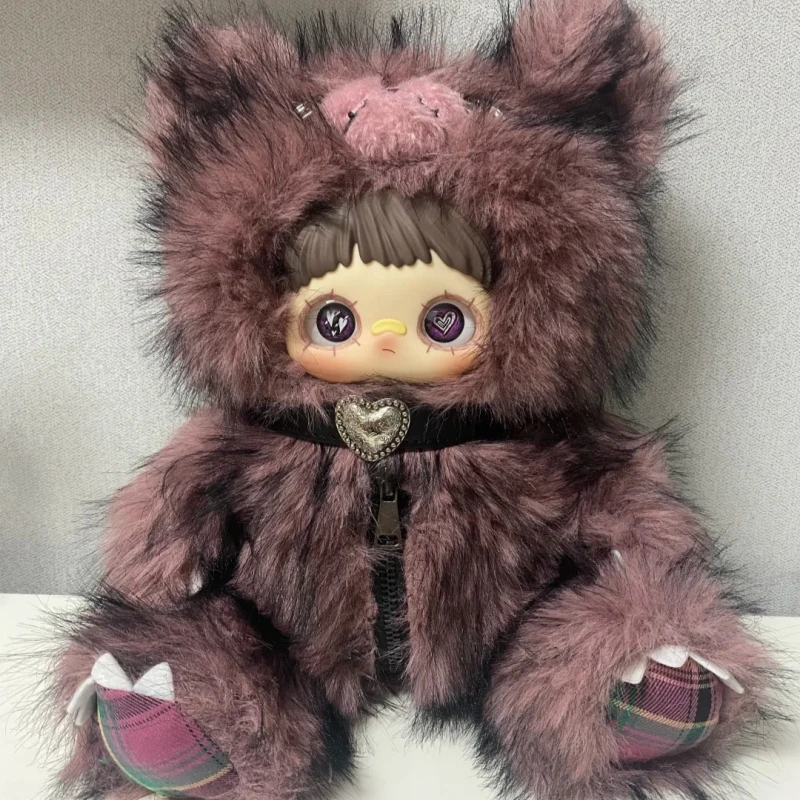 حقيبة أزياء أصلية من سلسلة Maymei Rebel Doll بحجم 400%، مقاس 34 سم، حقيبة ظهر بسلسلة على شكل دمية فينيل كاواي، زينة، هدية مفاجئة لعيد ميلاد الفتاة