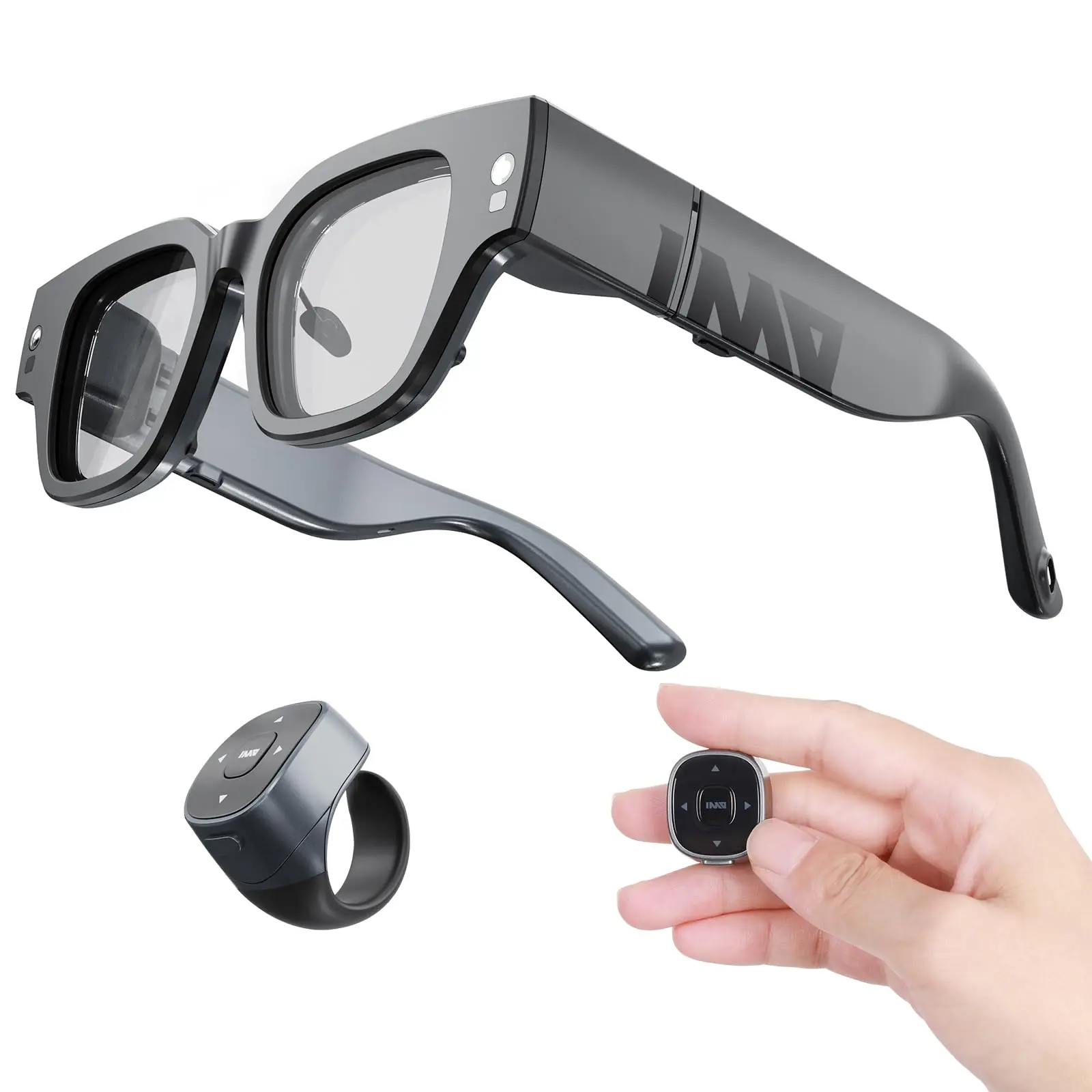 

Smart AR Glasses with 1080P Micro-OLED Virtual Theater 10 Languages Translation Watching Movies