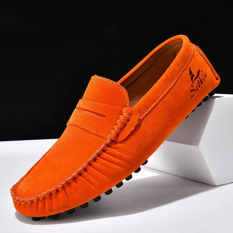 

Men's Doudou shoes one-pedal men's lazy shoes fashion men's shoes round head large size men's versatile casual shoes