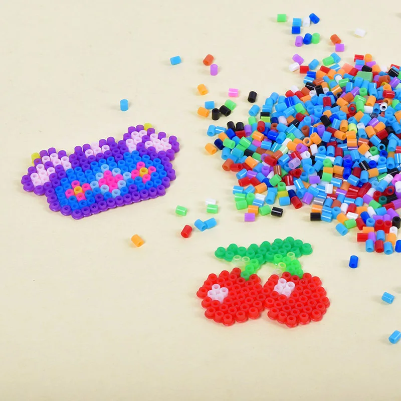 2.6MM 39 Colors of 5000pcs Pixel Puzzle Melting Iron Beads for Hama Beads Perler Fuse Beads Diy High Quality Handmade Gift