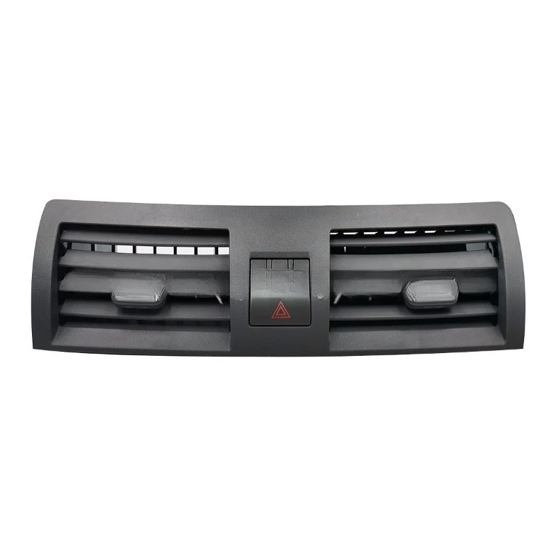 2007-2013 Center Dashboard AC Air Vent Assembly, Center Console Outlet Frame with Emergency Hazard Switch Replacement Parts
