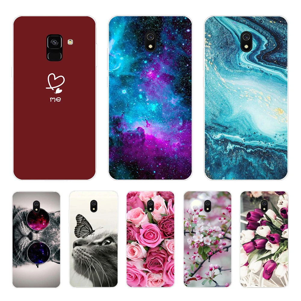 Силиконовый чехол для Xiaomi Redmi 8a Redmi8A, чехол с полной защитой, задняя крышка для Redmi 8A, чехол для телефона, чехол, оболочка, бампер