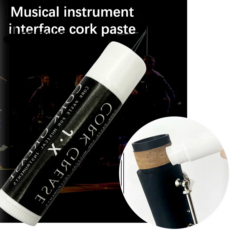 Premium Cork Grease For Sax, Clarinet, And Flute Joints - Easy To Apply And Long-Lasting Lubrication