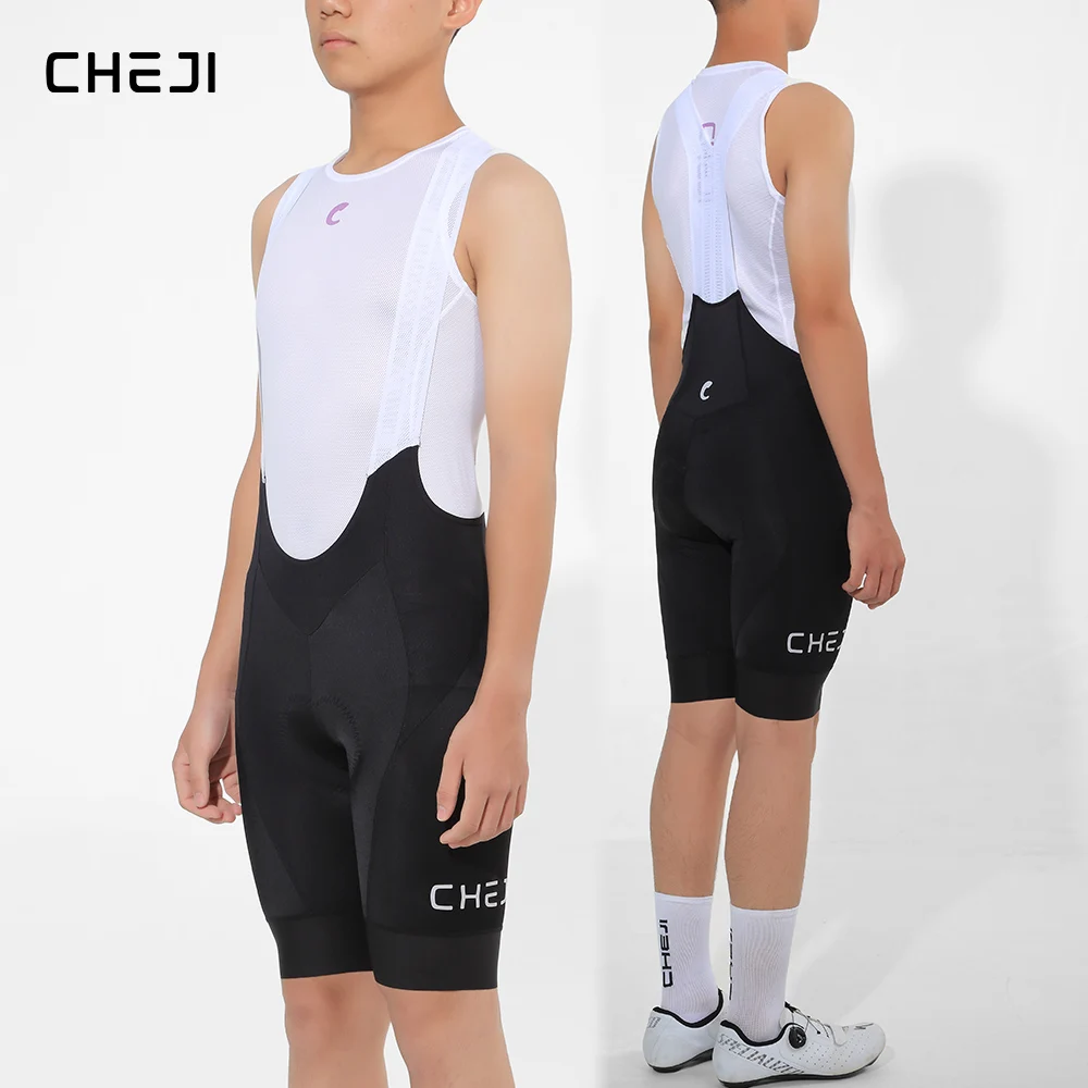 

Мужские велосипедные шорты Cheji, компрессионные велосипедные нагрудники, дышащие компрессионные спортивные шорты для фитнеса и велоспорта