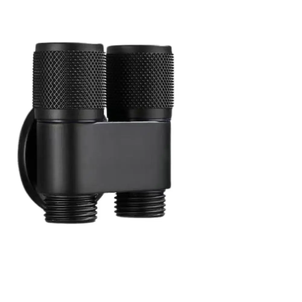 واجهة عالمية صمام مخرج مزدوج توفير المساحة تدفق مزدوج التحكم السريع مقبض اليد نوع توفير المياه