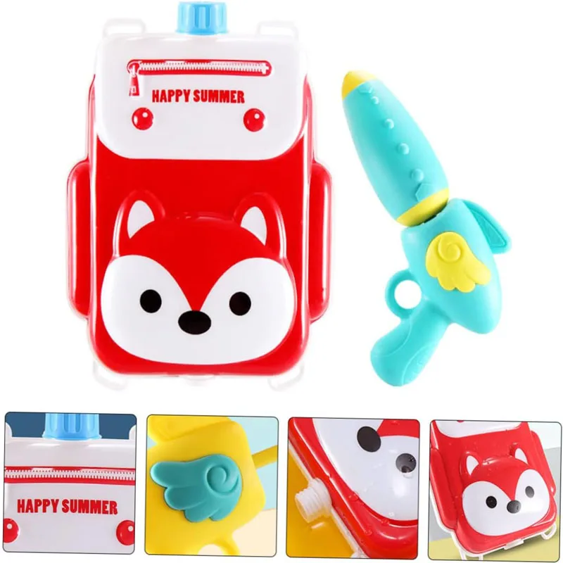 لعبة حيوانات كرتونية صغيرة مسدس ماء للأطفال ، حقيبة ظهر للأطفال ، شاطئ ، حمام سباحة ، حفلة ، قتال ، صالح للأطفال ، صيف #5