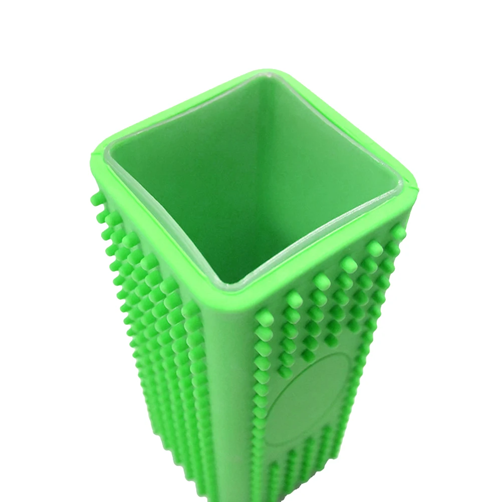 

Silicone Brush For Dogs Cats Horse Tool For Carpet Sofa Clothes Pet Hair Household Pet Hair Remover Remover Green