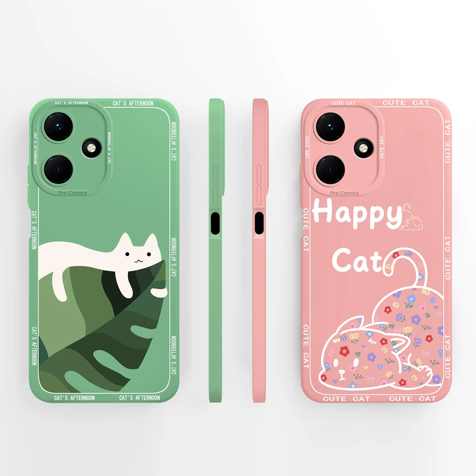Pretty Funda ForInfinix Hot 30 30 Play Love Heart Case Liquid Soft Phone Coque Durable Cover For Infinix Hot 30Play X6835 Carcas