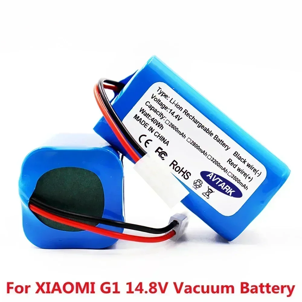 

2025NEW Original 14.8V 3500mAh Li-ion Battery for Xiaomi G1 MI Robot Vacuum-Mop Essential MJSTG1 Robot Vacuum Cleaner 18650 Batt